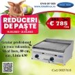 Reduceri de Paste la gratare profesionale HoReCa